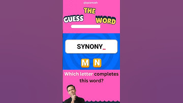 🚀 Missing Letter Puzzle Fun! Prove Your Skills! 🧠 #WordGame #BrainWorkout