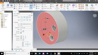 5.5a-Holes in Autodesk Inventor