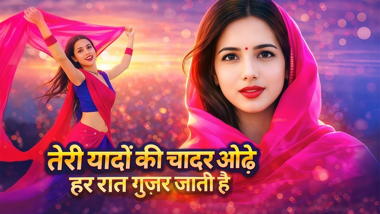 Teri Yaadon ki Chadar Odhe || तेरी यादों की चादर ओढ़े || Insta Trending song #bollywood #hindisong