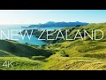 NEW ZEALAND 4K - Nature Scenic Relaxation Film With Calming Music