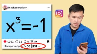How to solve x^3=-1 (not just -1)