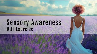 Sensory Awareness Exercise DBT Distress Tolerance for Anxiety Emotional Regulation