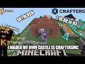 I MADED MY OWN CASTLE IS CRAFTERSMC AN HYPIXEL LIKE SERVER #CRAFTERSMC #wenpixel  #stnetwork