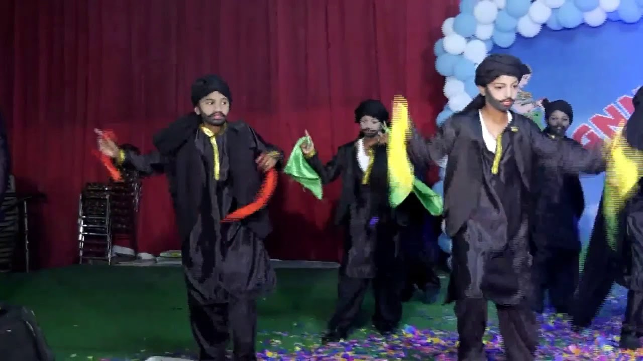 Energetic Performance by 4th&5th class boys on Annual Day - YouTube
