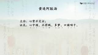 中医方剂学 I 17 4 1  黄连阿胶汤 全部中医课程目录链接请看视频描述 #醫中精品#