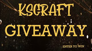 KSCRAFT Giveaway Closed🥰🥰 Come Check!!