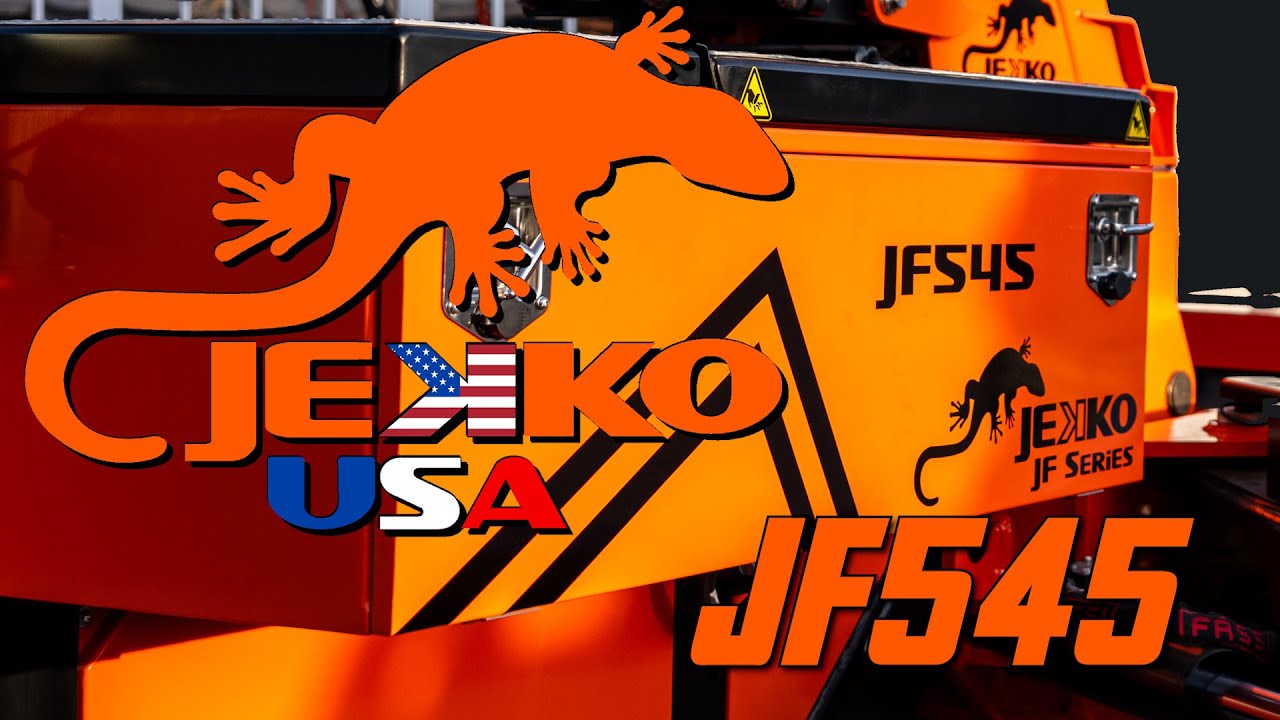 Jekko JF545 Articulated Grapplesaw Crawler Crane