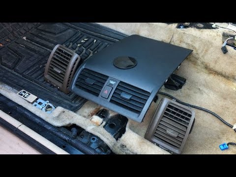 How To Remove Air Vents Honda Accord - Driver, Passenger Side & Middle Dashboard | DIY Auto Repair