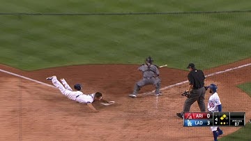 ARI@LAD: Turner laces a two-run double to left field