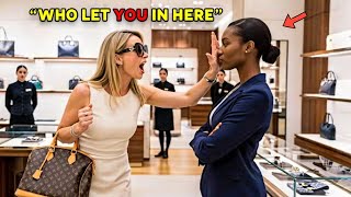 Rich Woman Humiliates a Black Shopper—Seconds Later She Learns She Owns the Store