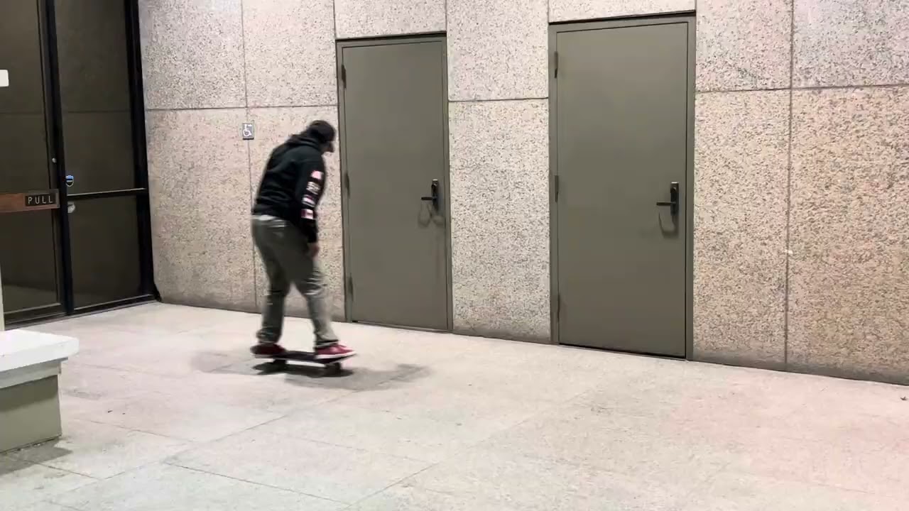 Anthony Estrada 5 skate tricks on flat!