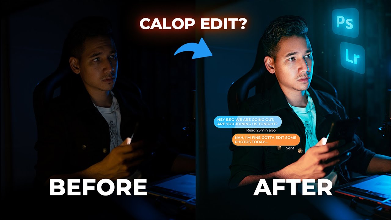 How I Edited This Image Like Calop in Photoshop 2020