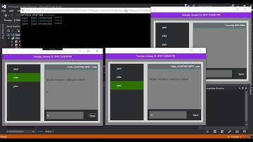 WCF TCP/IP Duplex Chat Application with WPF Pt 9