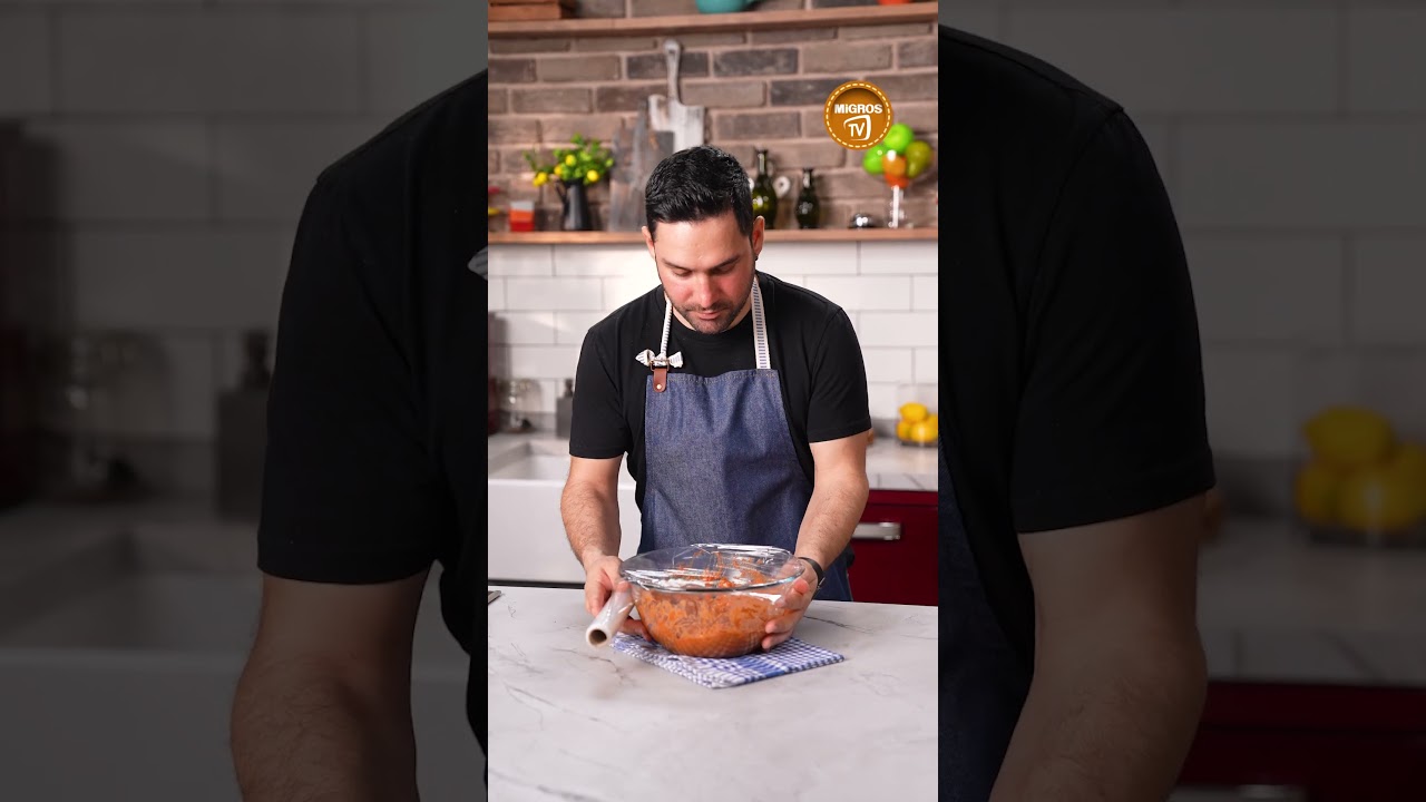 Evde Tavuk Döner Nasıl Yapılır? #migrostv #shorts