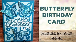 How to make a butterfly pop up birthday card