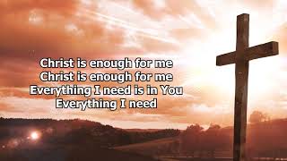 Christ is Enough by Hillsong Lower Key Instrumental (Piano)