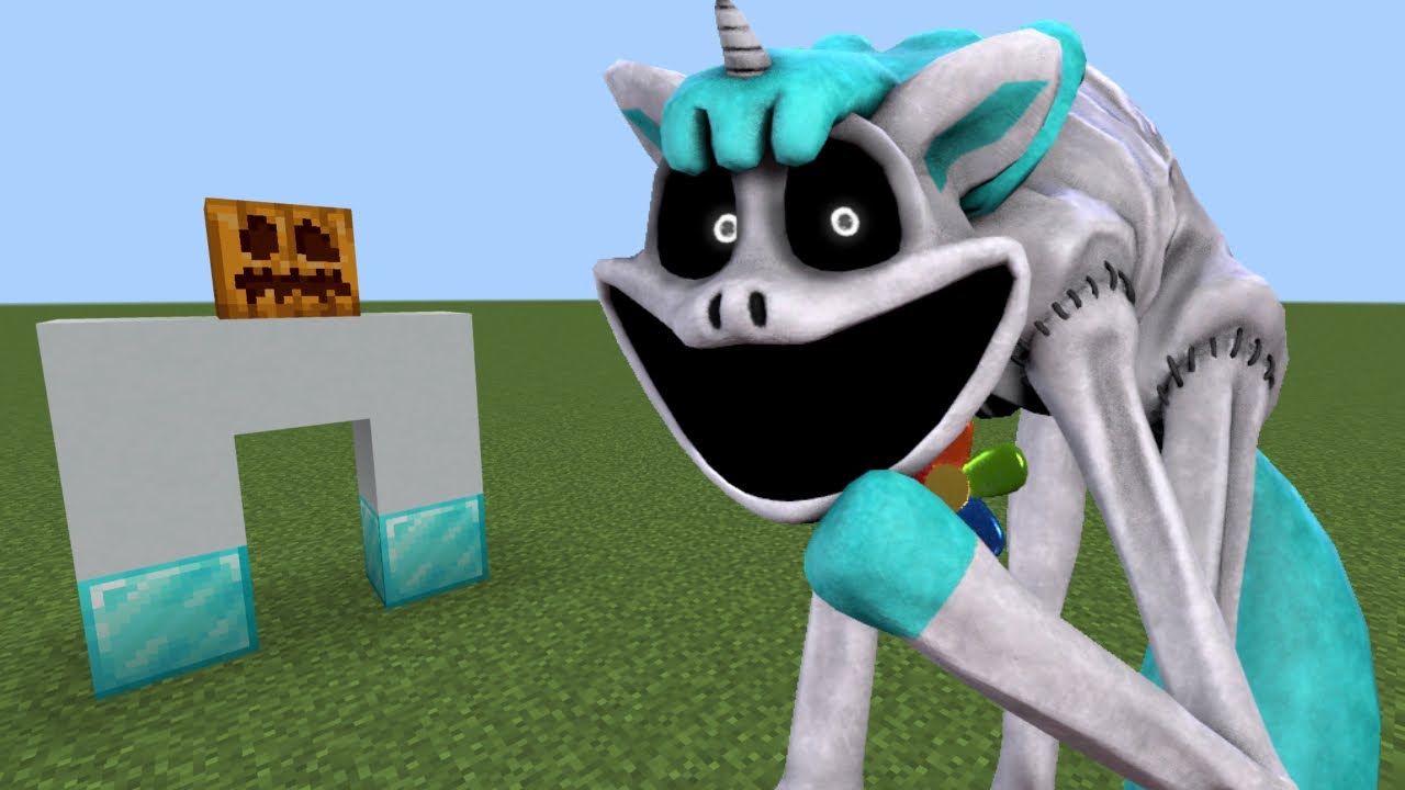 Poppy Playtime Nightmare CraftyCorn Addon in Minecraft PE