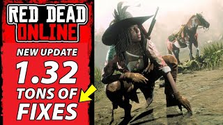 *NEW* Update 1.32 Tons of Fixes & Improvements in Red Dead Online