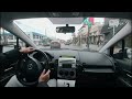 Cloudy Afternoon Drive POV ☁️ | Real Driving Sounds, No Music