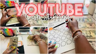 Cash Stuffing the YouTube Paycheck YOU Helped Me Earn!