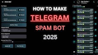 How To Make Telegram Spam Bot #telegram #spambot #userbot #termux #telegrambot #telegram