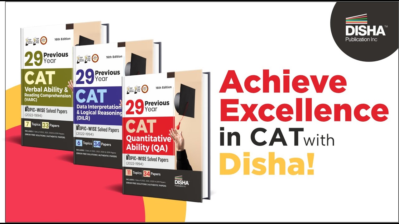 CAT Previous Year Solved Papers | 29 Previous Year CAT Topic-wise Solved Papers