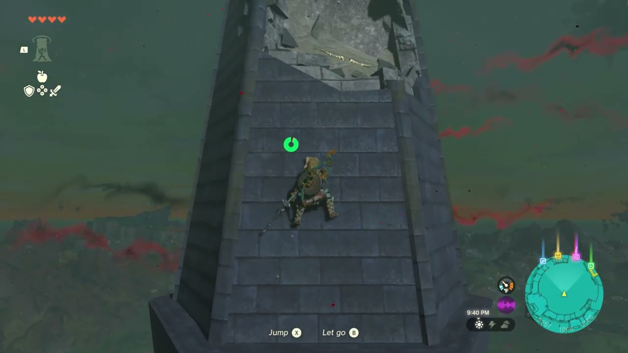 Zelda Tears of the Kingdom Legendary Dusk Bow Location Hyrule Castle