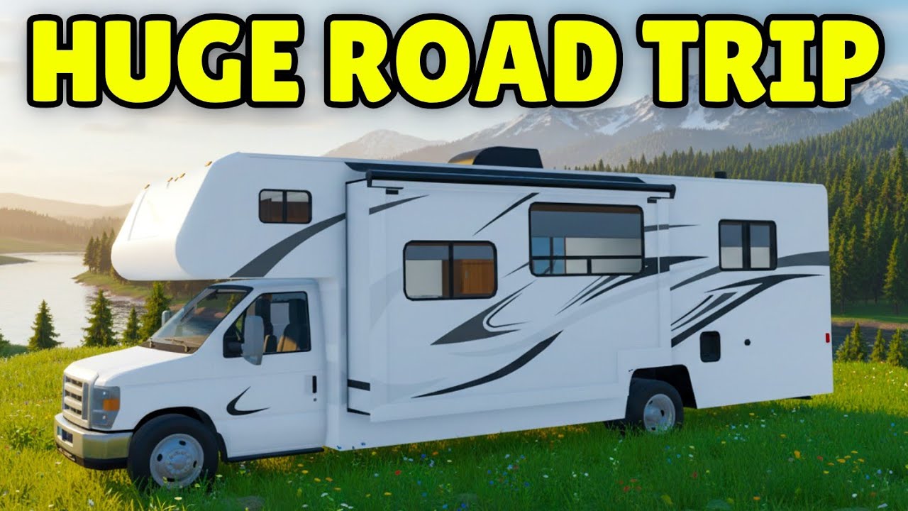 I Bought The NEW Camper & Went on a HUGE Road Trip in Roblox Southern ...