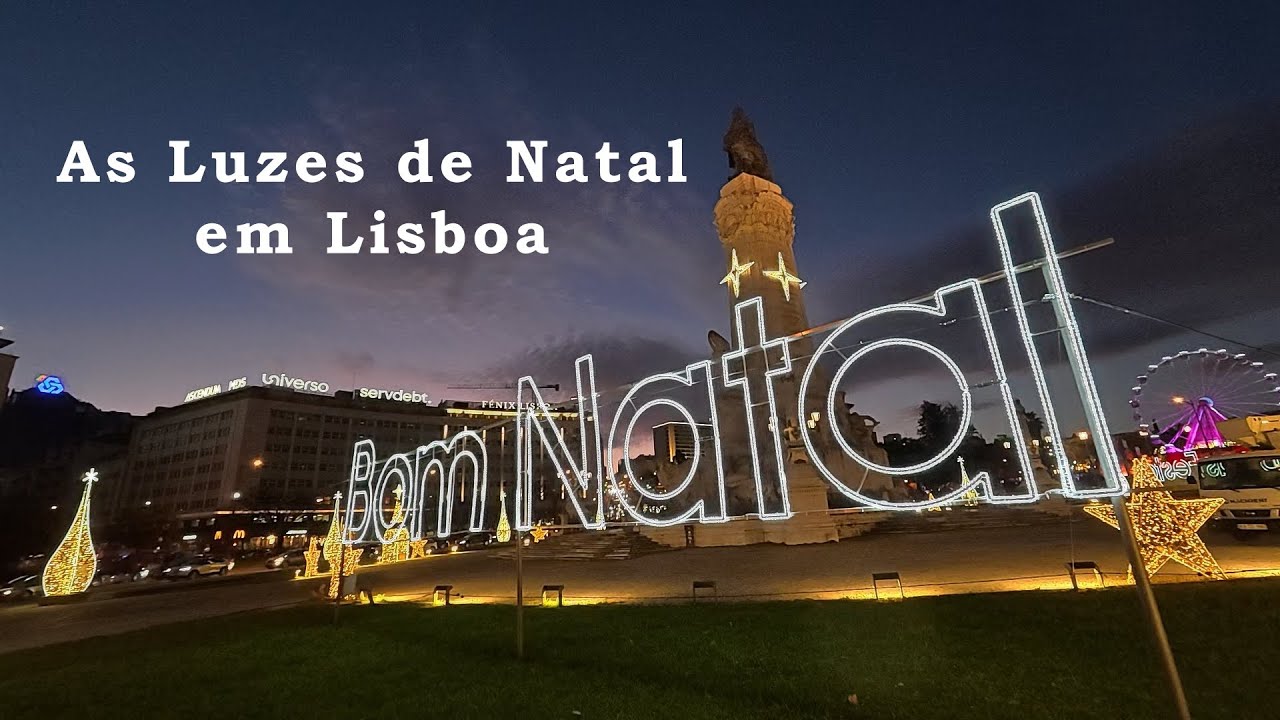 As Luzes de Natal em Lisboa
