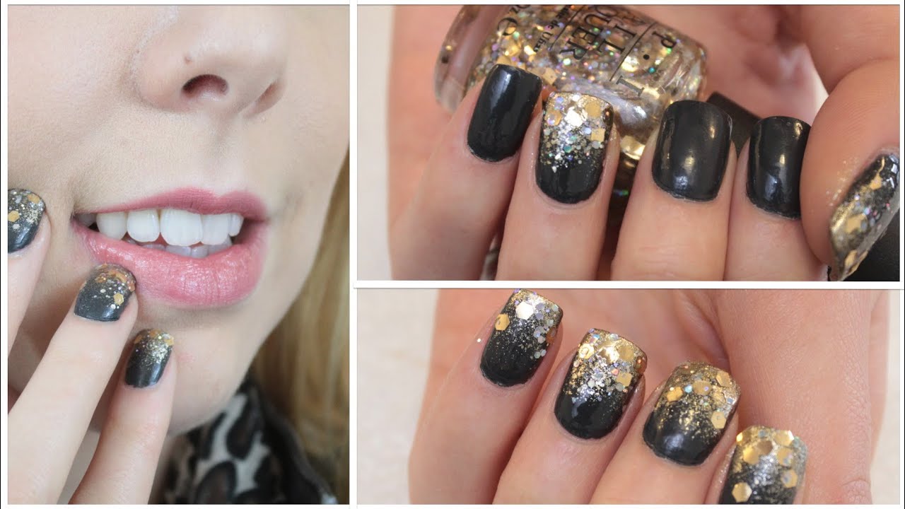 VIDÉO : Voici la véritable technique pour appliquer votre vernis à  paillettes