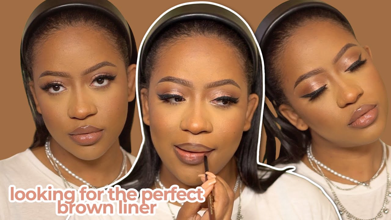 Trying out 8 Different Brown Lip Liners, So You Don't Have Too