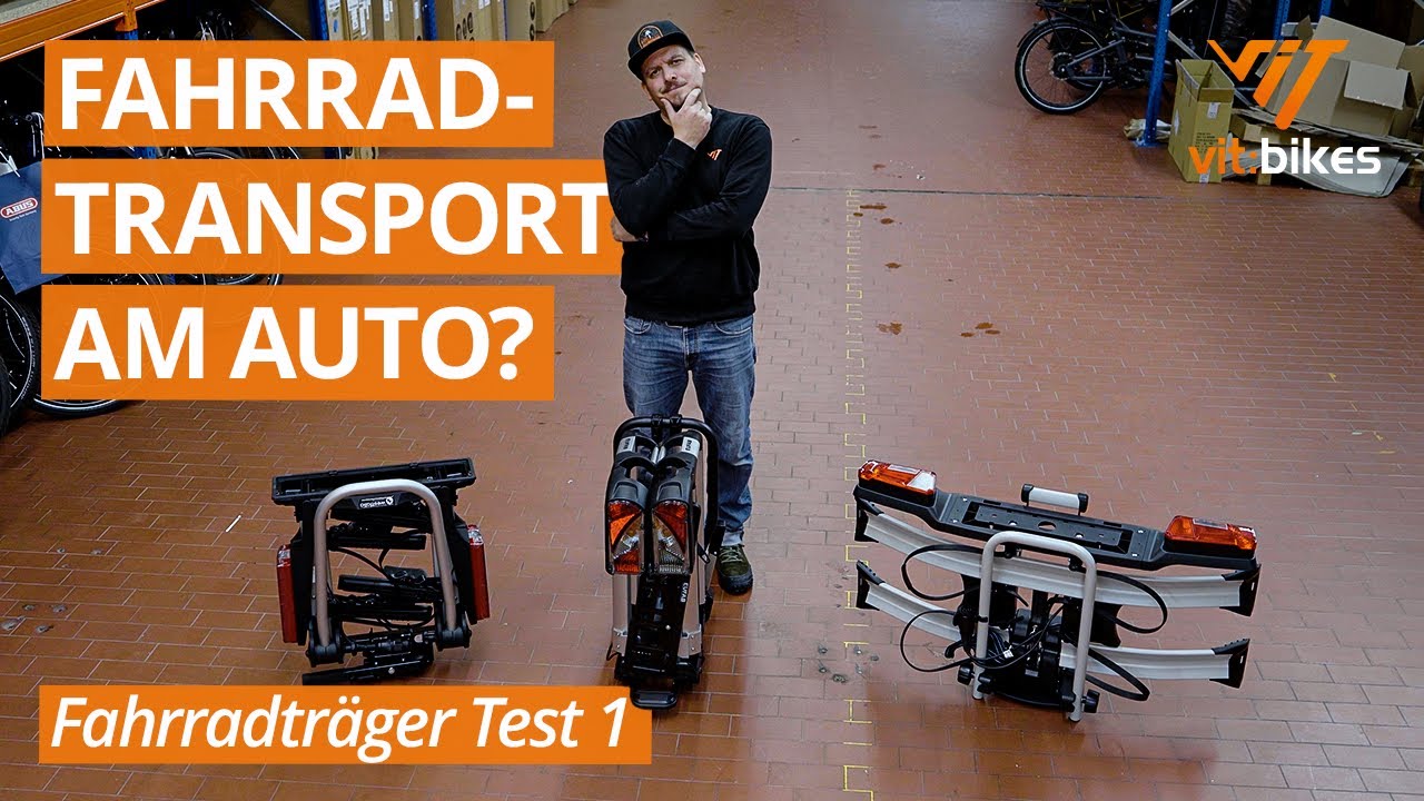 Fahrradträger für die Anhängerkupplung 🚲😮 Westfalia, Fischer & Eufab im Test!