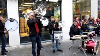 Showkorps WIK flashmob