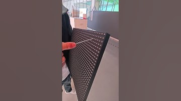 LED screen that can be operated from both sides, so convenient! #yuchip #ledscreen #leddisplay #led