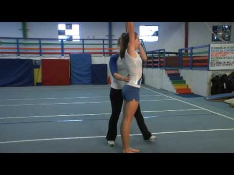 Gymnastics & Tumbling : How to Do a Back Handstand