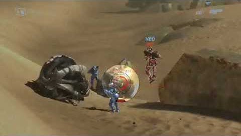 Laser overkill on sandtrap(Halo 3)