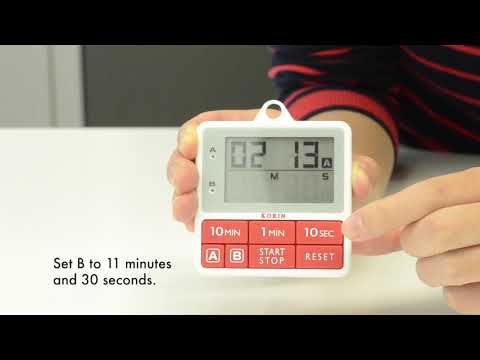 Korin Dual Kitchen Timer (TK 122)