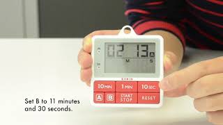 Korin Dual Kitchen Timer (TK 122)
