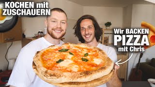 Wir backen die PERFEKTE PIZZA ZUHAUSE mit Chris aus Wien