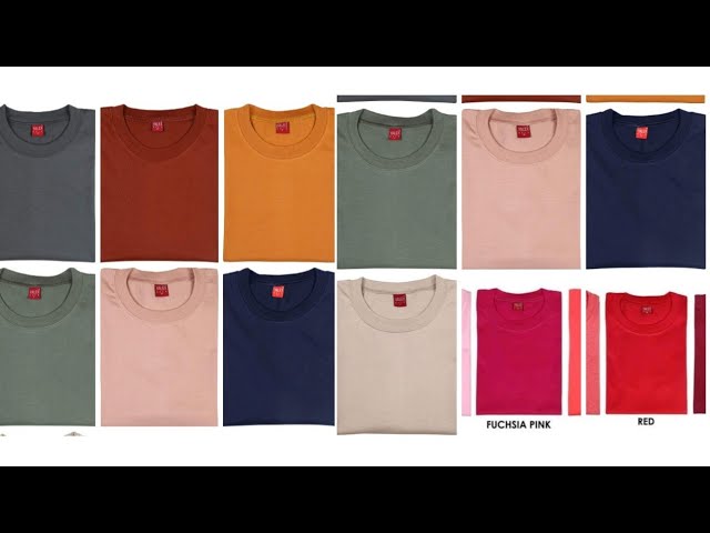 YALEX T-SHIRTS AVAILABLE COLORS 😆#FORPRINTING SUBLIMATION, SILKSCREEN,TH -  YouTube