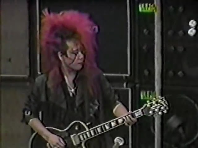 X Japan - Give Me The Pleasure (Kyoto Sports Valley '88