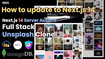 How to update Next.js 13 to Next.js 14 | Fix error uploading photos to Cloudinary