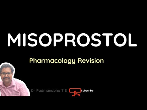 Misoprostol | Pharmacology