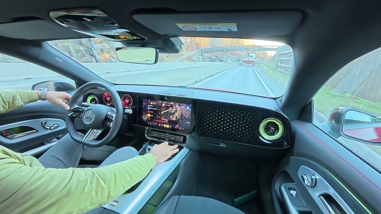 New Mercedes CLA 350 Electric | Visual Test Drive | Up to 747 km Range!