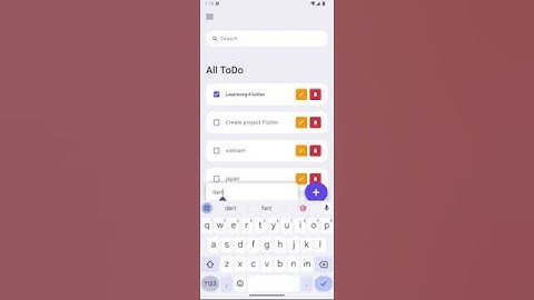 To-Do App | Team for One #cypersoft #teamforone #code #dart #flutter #dev