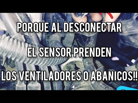 COMO saber SI el SENSOR de TEMPERATURA sirve! / DESCONECTO el SENSOR y PRENDE el VENTILADOR!