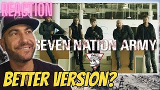 Awesome! | VoicePlay ft. Anthony Gargiula - Seven Nation Army- White Stripes Cover | First REACTION!