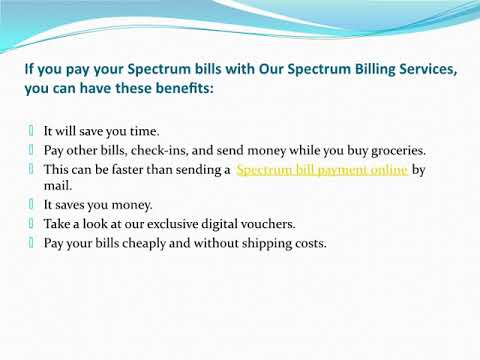 how do i pay my Spectrum Bill online