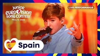 Lucas Paulano - Cuore Bello (Te Quiero, Te Quiero) (LIVE) | Spain 🇪🇸 | Junior Eurovision 2026