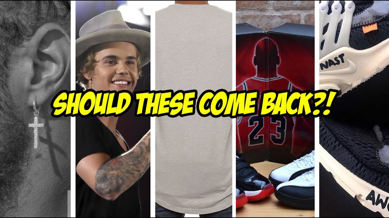 WHICH ONE OF THESE FASHION & SNEAKER TRENDS SHOULD COME BACK?!